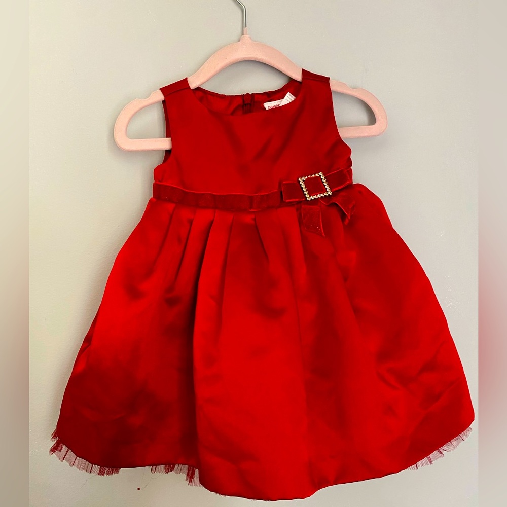 3-6m Christmas/Holiday Red Dress